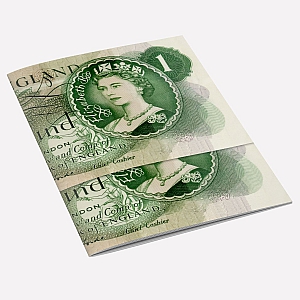 view One Pound Note Notebook details