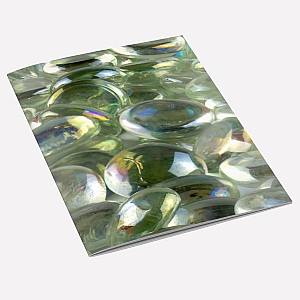 Glass Pebbles A6 Notebook