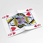 The Queen of Hearts A6 Notebook