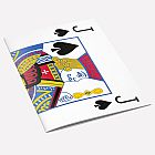 The Knave of Spades A6 Notebook