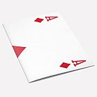 The Ace of Diamonds A6 Notebook